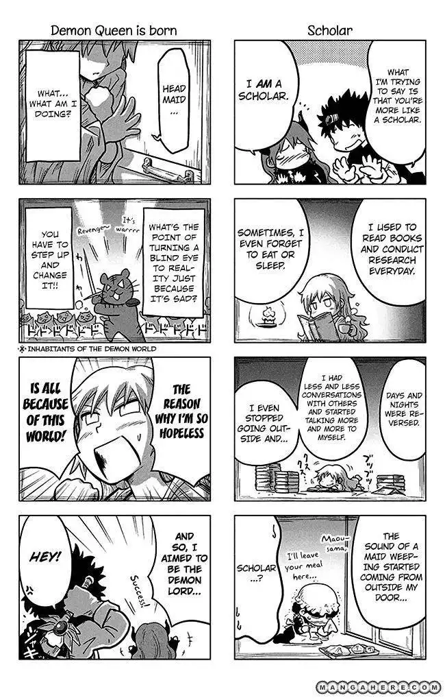 Maoyuu 4-Koma: You're Horrible, Maou-sama! Chapter 1 6